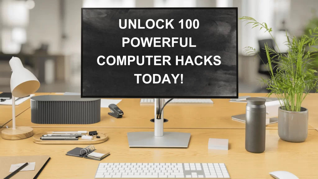 Unlock 100 Powerful Computer Hacks Today! Computer Tips and Tricks You Should Know
