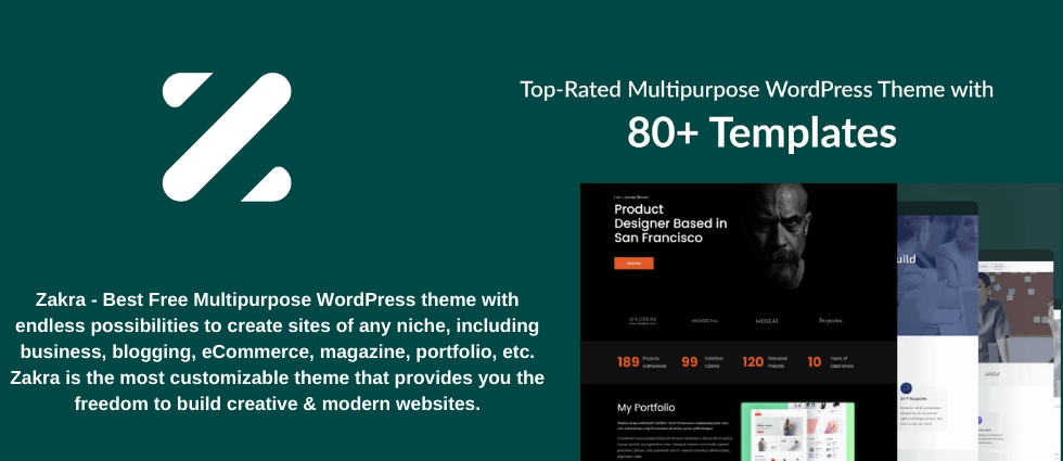 ZAKRA WordPress Theme