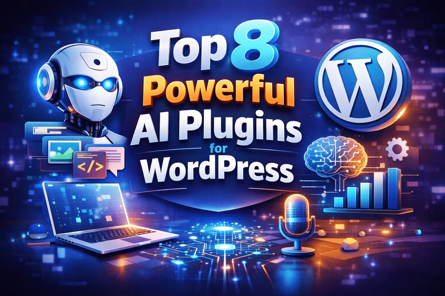 Top 8 Powerful AI Plugins for WordPress