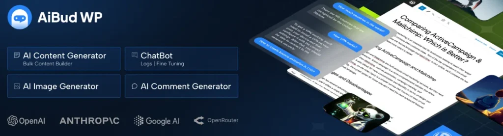 AI Bud Top 8 Powerful AI Plugins for WordPress