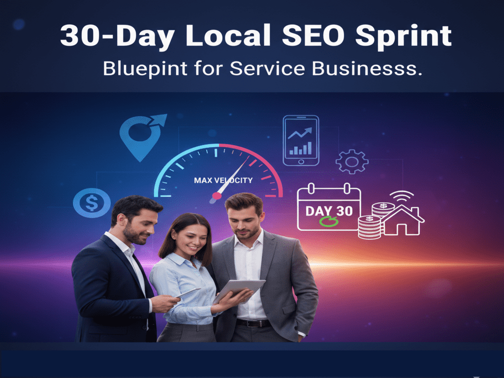 30-Day Local SEO Sprint: Blueprint for Service Leads