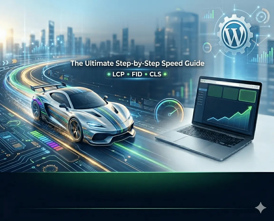 WordPress Core Web Vitals: How to Fix LCP, INP & CLS